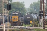 CSX 6408 working in the yard